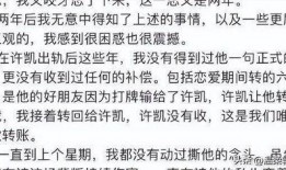 娱乐圈大爆料许凯,娱乐圈大爆料背后的真相揭秘
